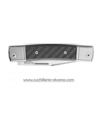Navaja Lionsteel BESTMAN fibra de carbono BM1 CF
