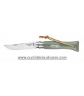 Opinel Nº6 INOX verde-salvia con cordon