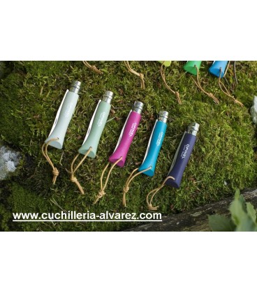 Opinel Nº6  INOX nube con cordon 002202