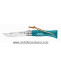 Opinel Nº6 INOX Turquesa con cordon