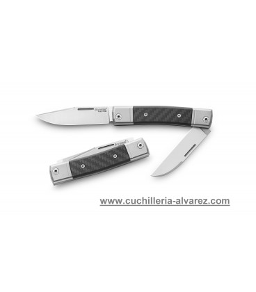 Navaja Lionsteel BESTMAN fibra de carbono BM13 FC