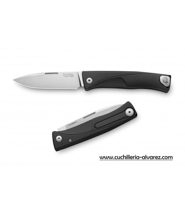 Navaja Lionsteel TL A BS aluminio negro