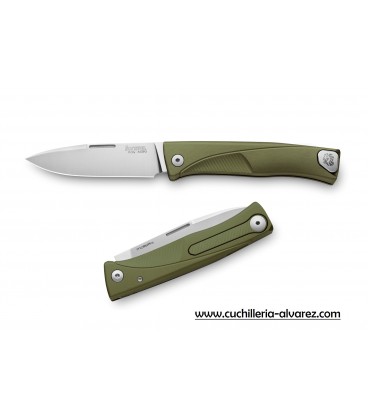 Navaja Lionsteel TL A GS aluminio verde