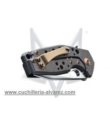 Navaja FOX SURU fibra de carbono FX-526-CF