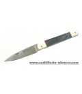 Machete Exposito marfil y madera de arce azul SV/502-BAZ