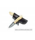 Cuchillo NIETO TRAVELLER Abedul Rizado