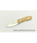 Cuchillo NIETO TRAVELLER Abedul Rizado